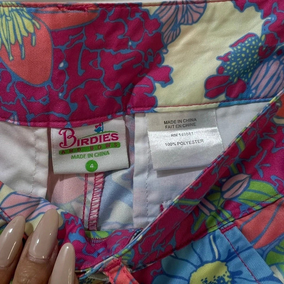 Floral print summer shorts Size 4 - Picture 5 of 5